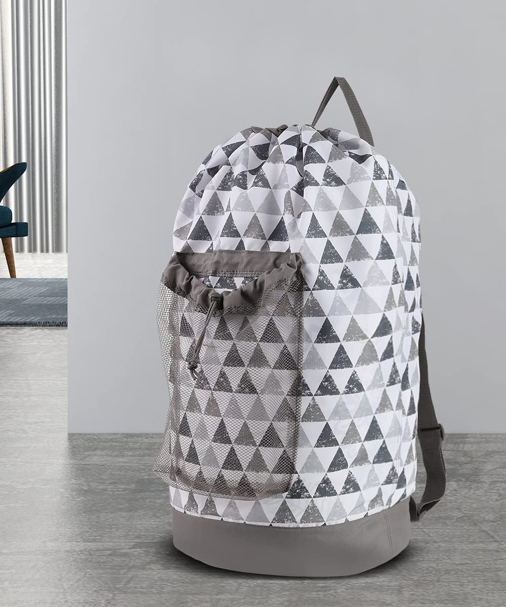 Optimized eBay Title:  "Durable Laundry Backpack with Shoulder Straps & Mesh Po2