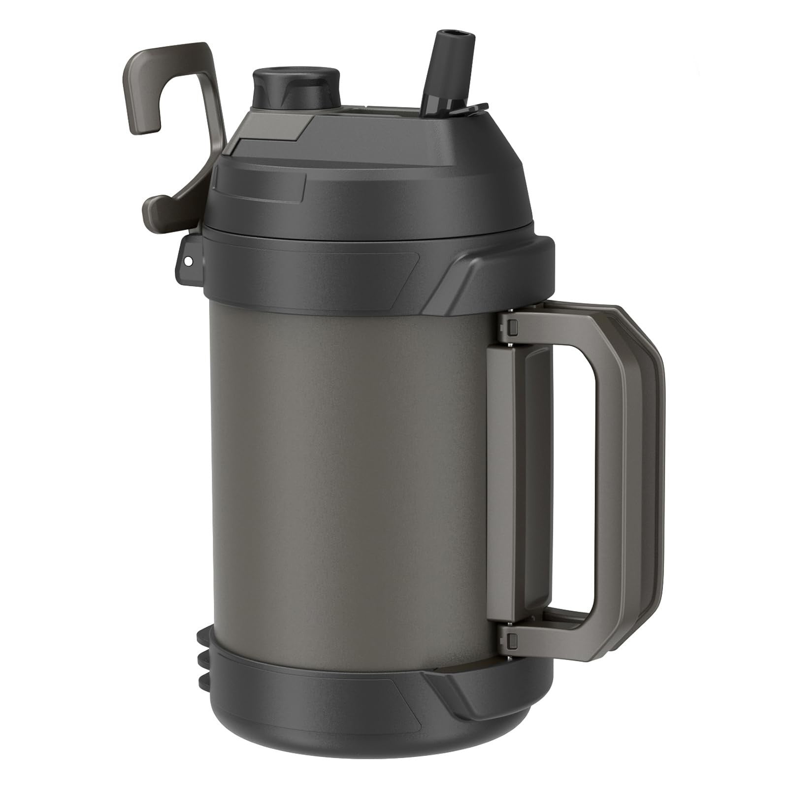 1 Gallon Insulated Water Jug with Straw & Spout - 48H Cold, No Sweat, 128 oz Spo1