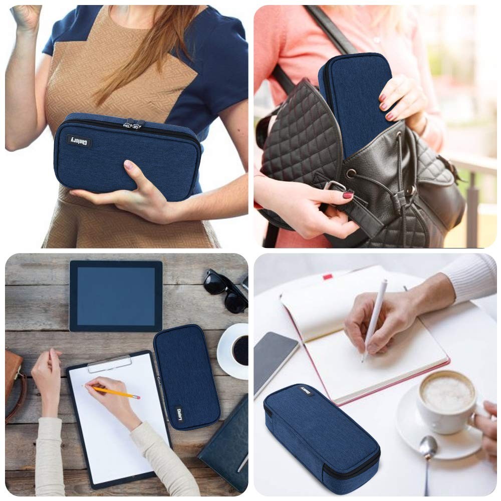 Large Capacity Pencil Case   Versatile Storage Pouch for Pens, Markers & Makeup5