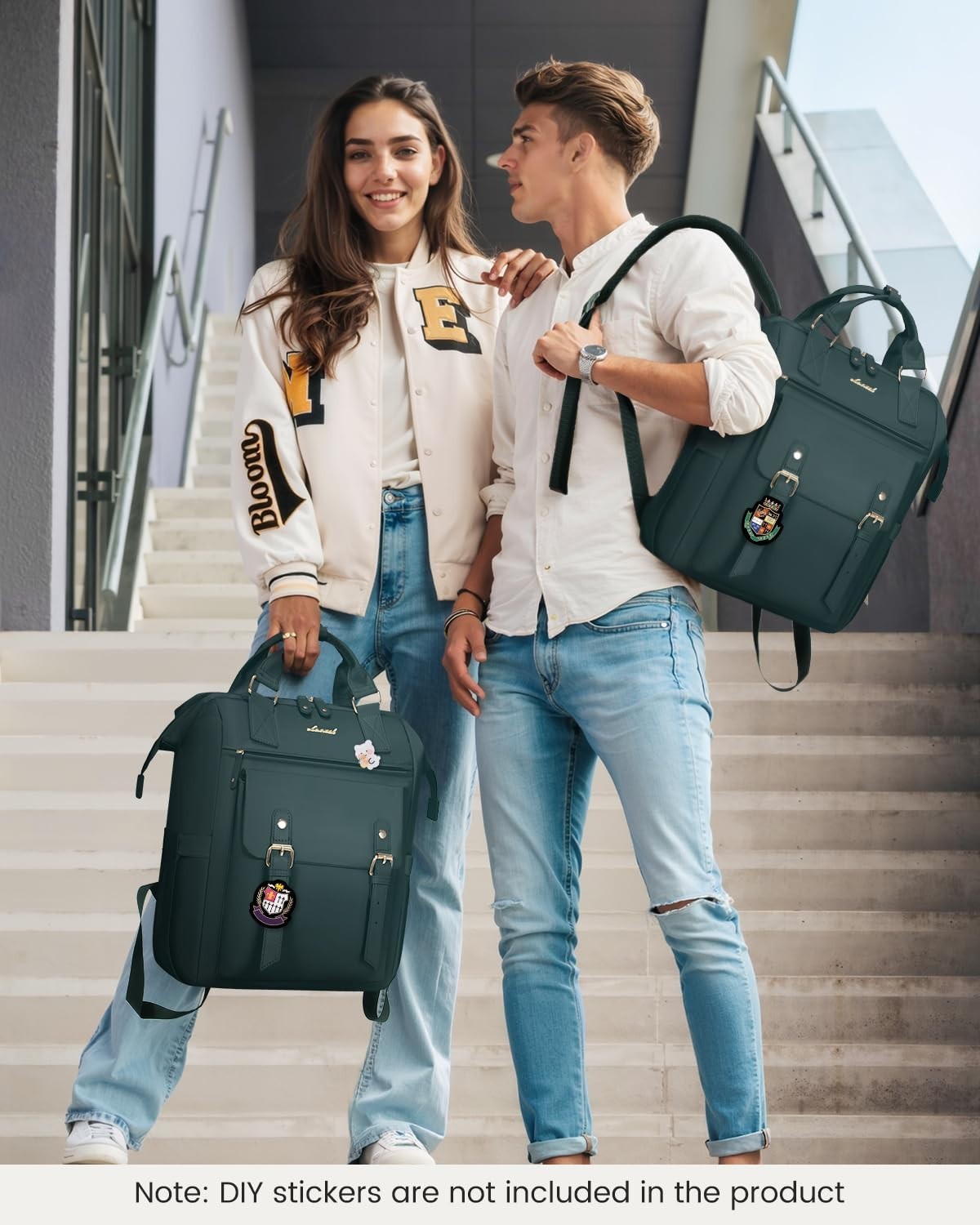 Stylish 15.6" Laptop Backpack for Women   Work, Travel, College, Nurse, Commuter2