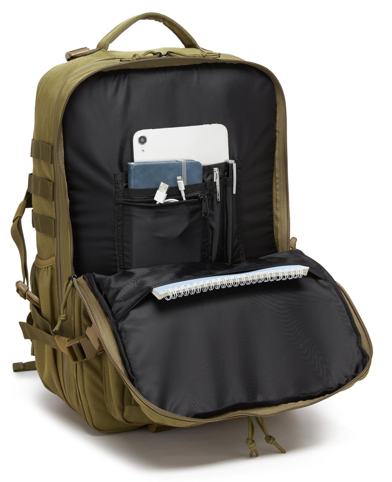 Waterproof Military Tactical Backpack   3 Day Assault Pack, Molle Daypack with B7