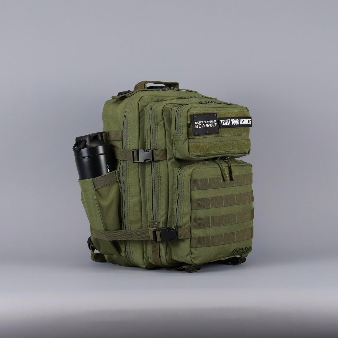 Durable 35L Waterproof Gym Backpack   1000D Oxford, MOLLE Webbing, Laptop Pocket6