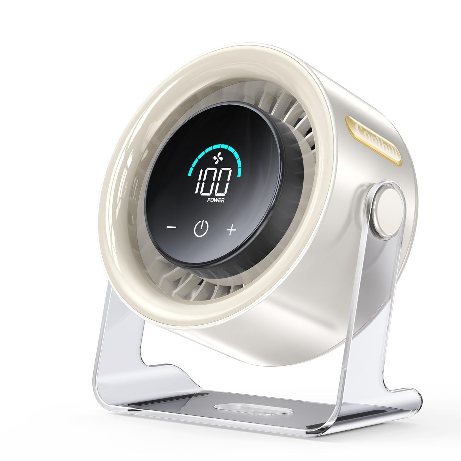 Rechargeable Cordless Wall Fan   100 Speeds, Quiet, 120° Tilt, Portable Desk Fan1