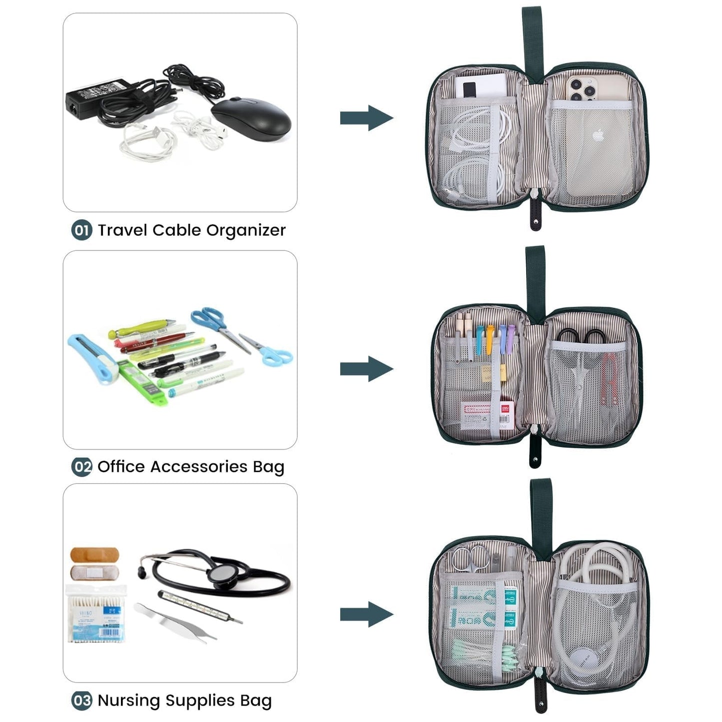 Spacious Water Resistant Laptop Backpack for 17.3" Laptops, Anti Theft Travel Ba3