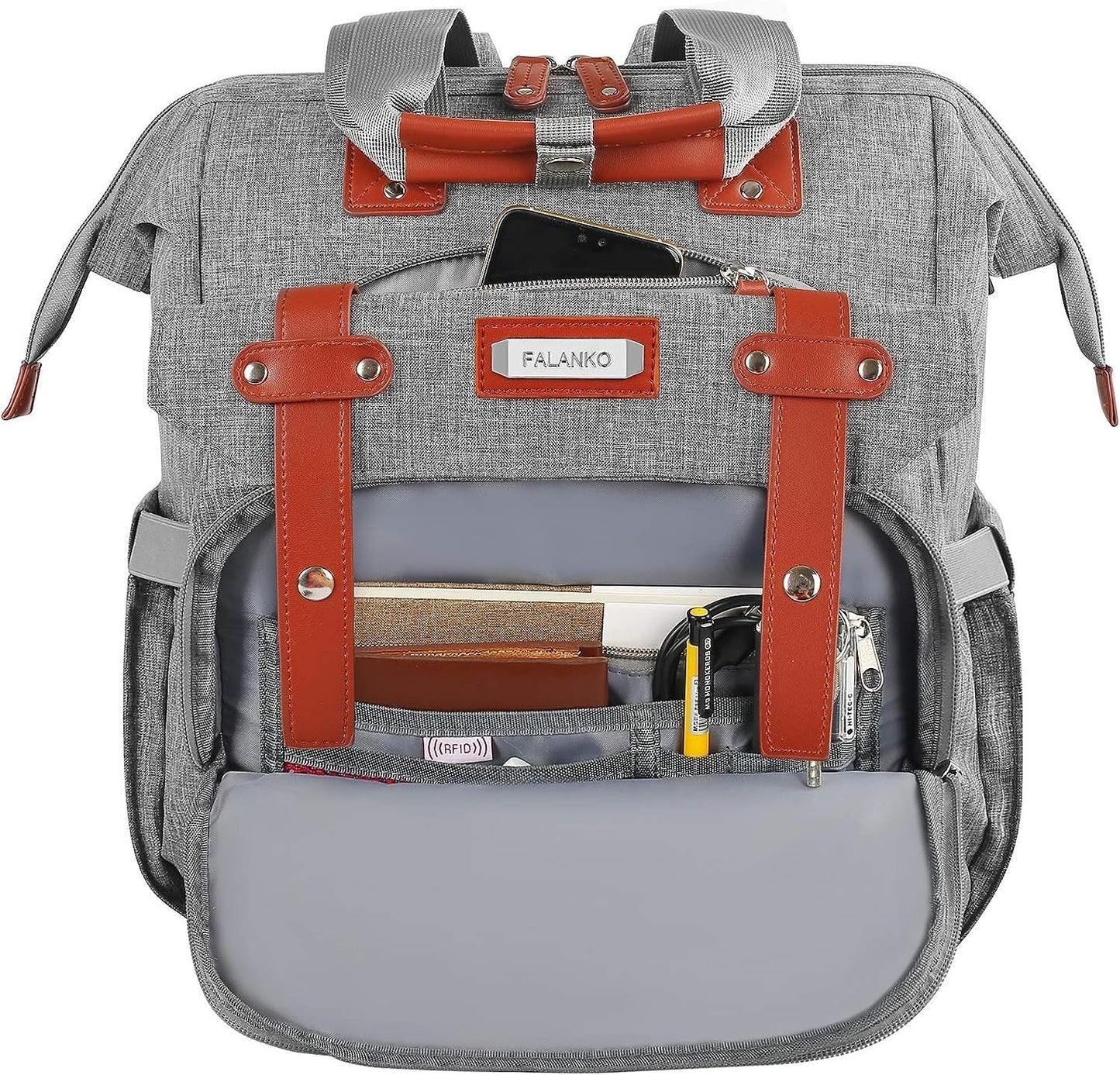 Stylish 15.6" Laptop Backpack for Women   Water Resistant, College, Travel, Work6