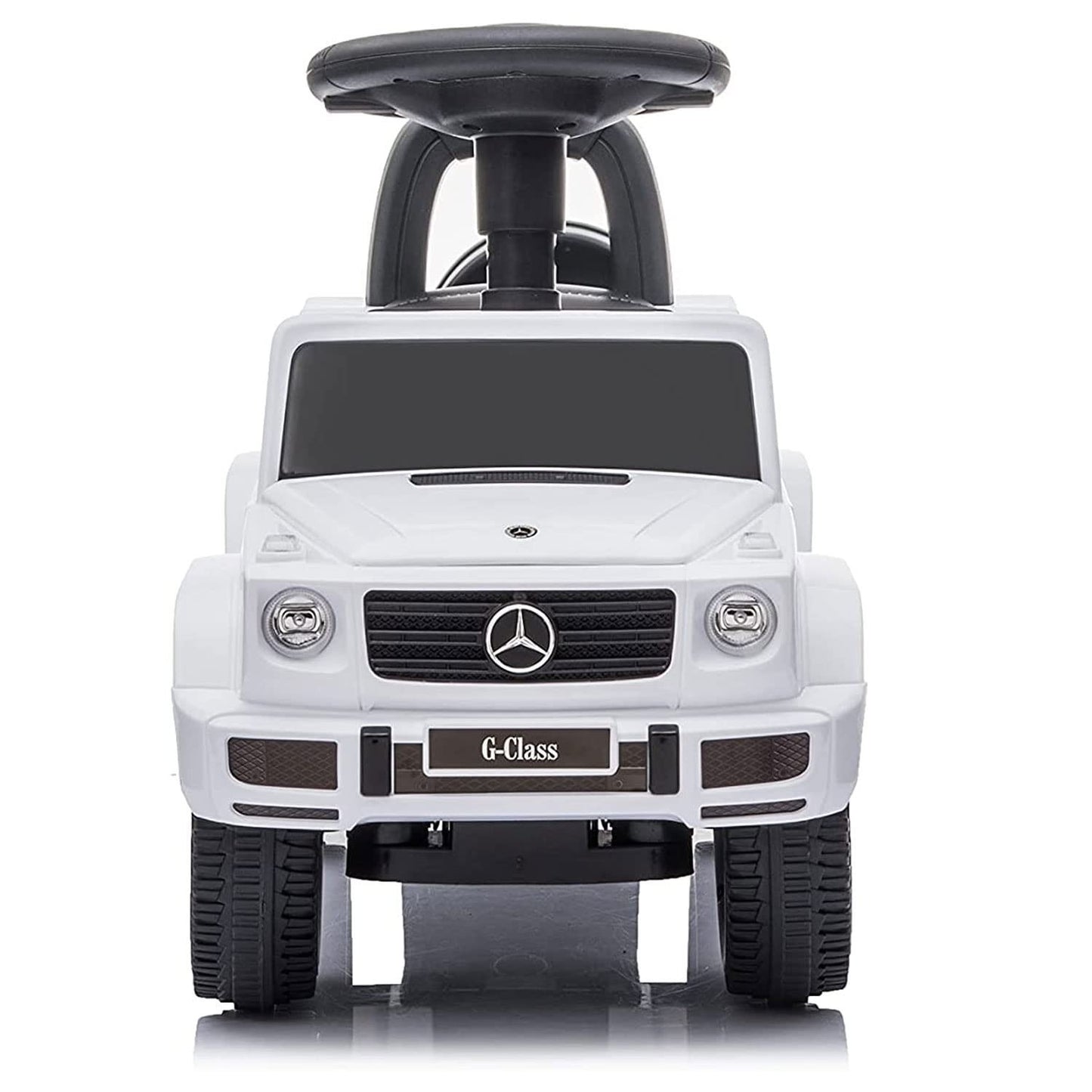 Kids Ride-On Car Stroller Mercedes G-Wagon Push Car with Lights, Horn & Music -6