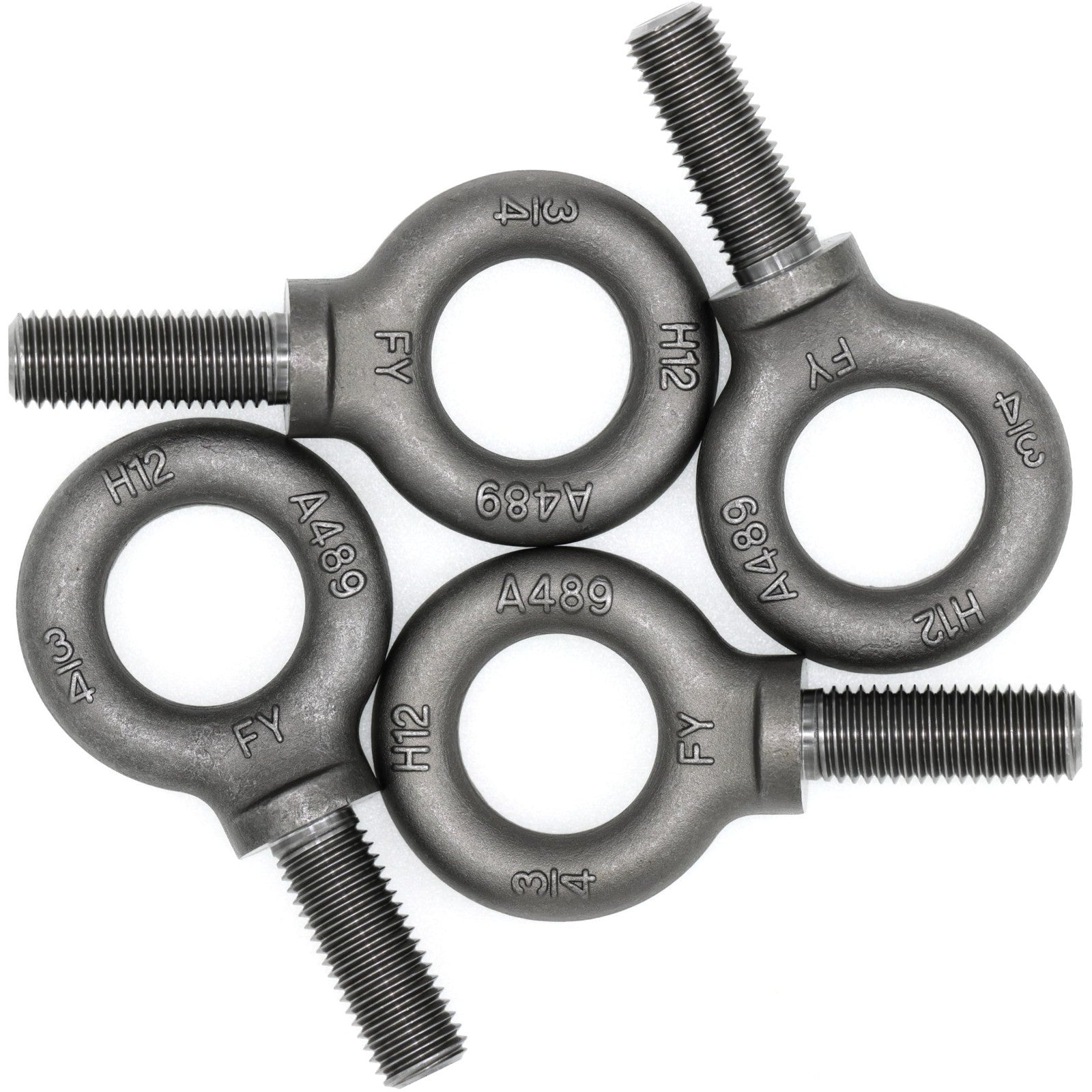 4 Pcs Lifting Shoulder Eye Bolts 3/4"-10 X 2 | Heavy Duty Hardware Fasteners1