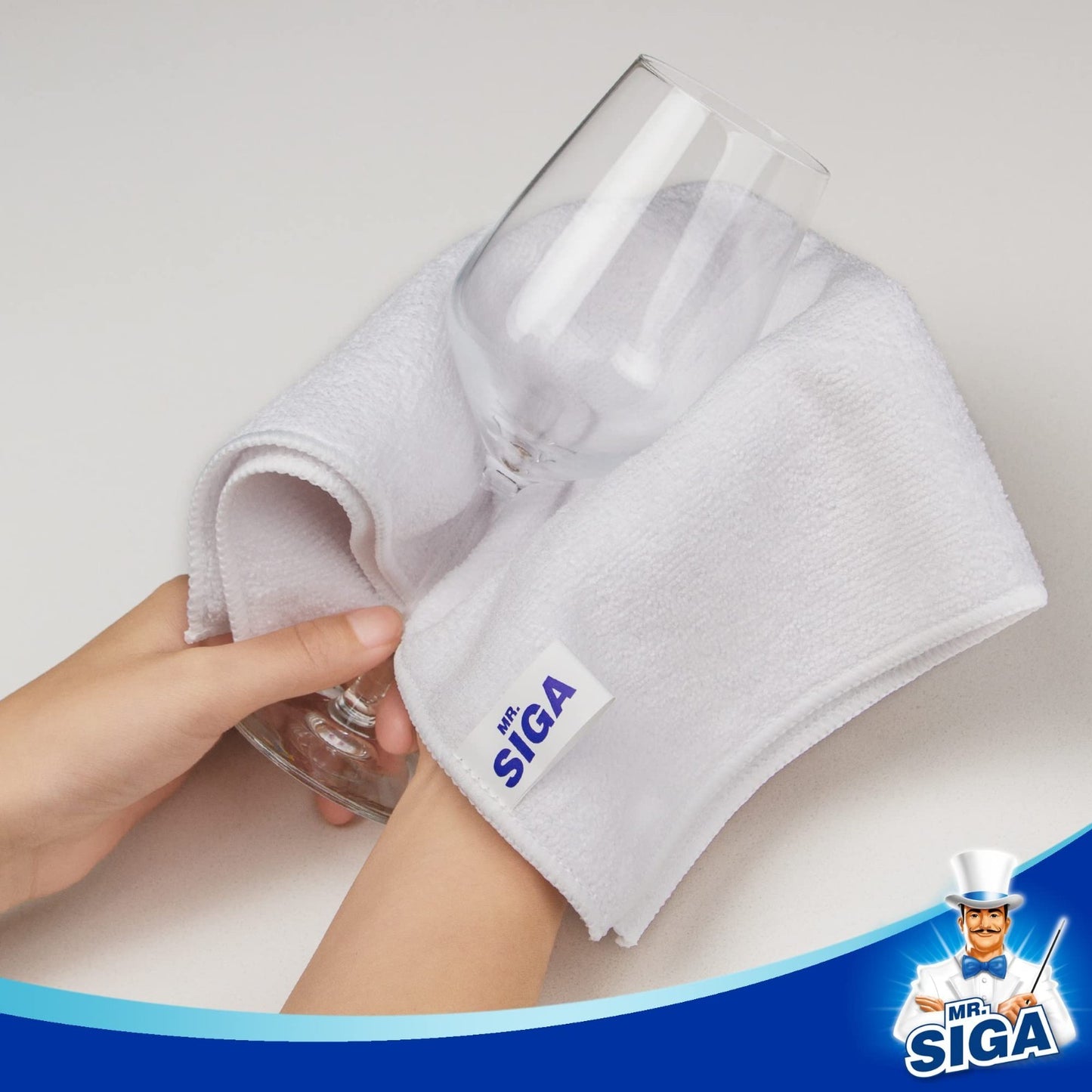 Streak-Free Microfiber Cleaning Cloths - 12 Pack, Ultra-Absorbent Towels for Hom5