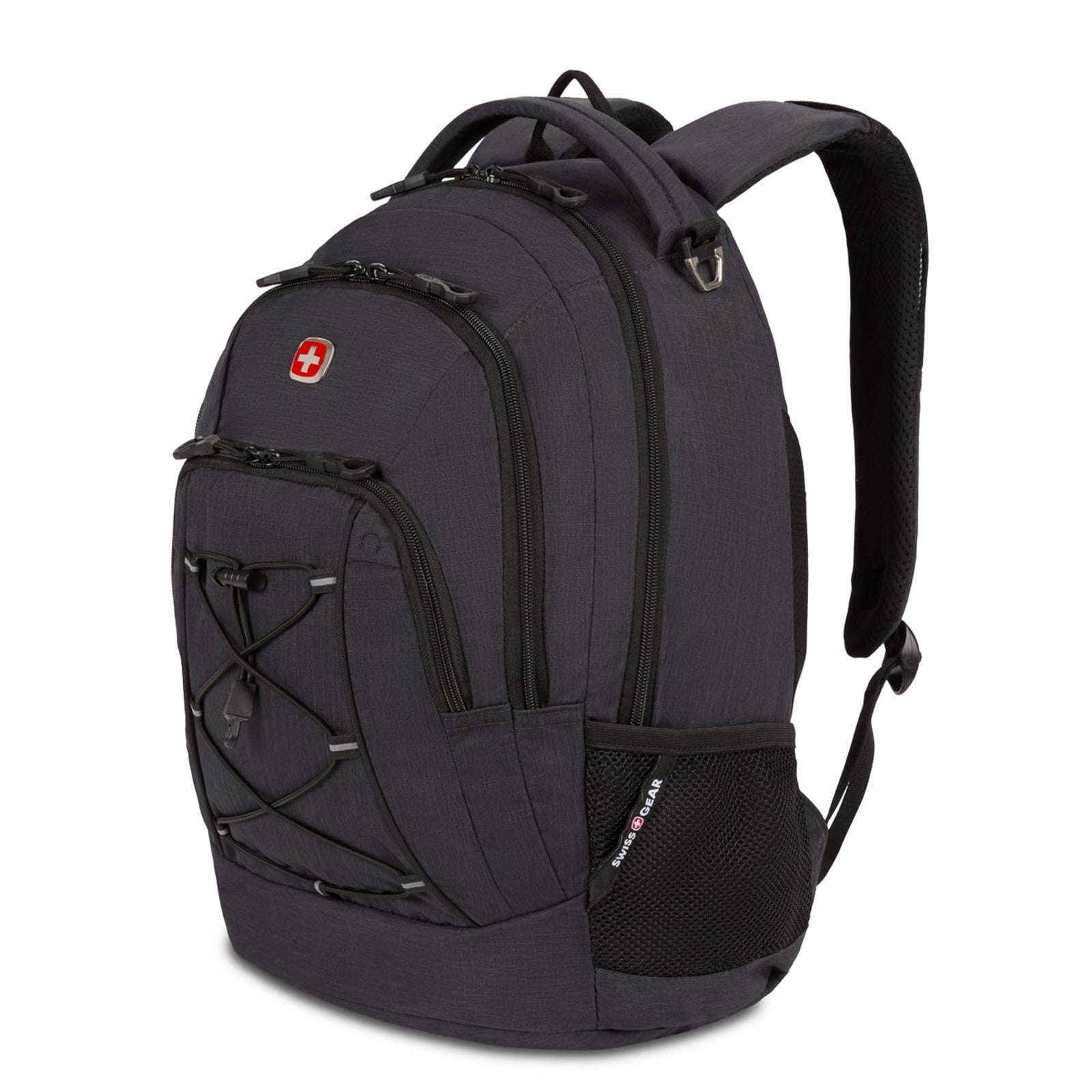 Bungee Core Laptop Backpack for 13" Laptops, Airflow Back Panel, Reflective Acce1
