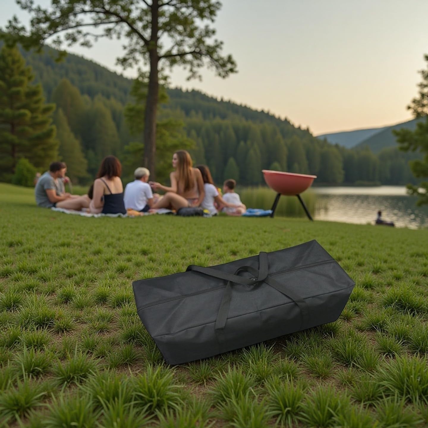 Extra Large Heavy Duty Duffel Bag   Multi Scene Organizer for Tents, Tools & Cha7