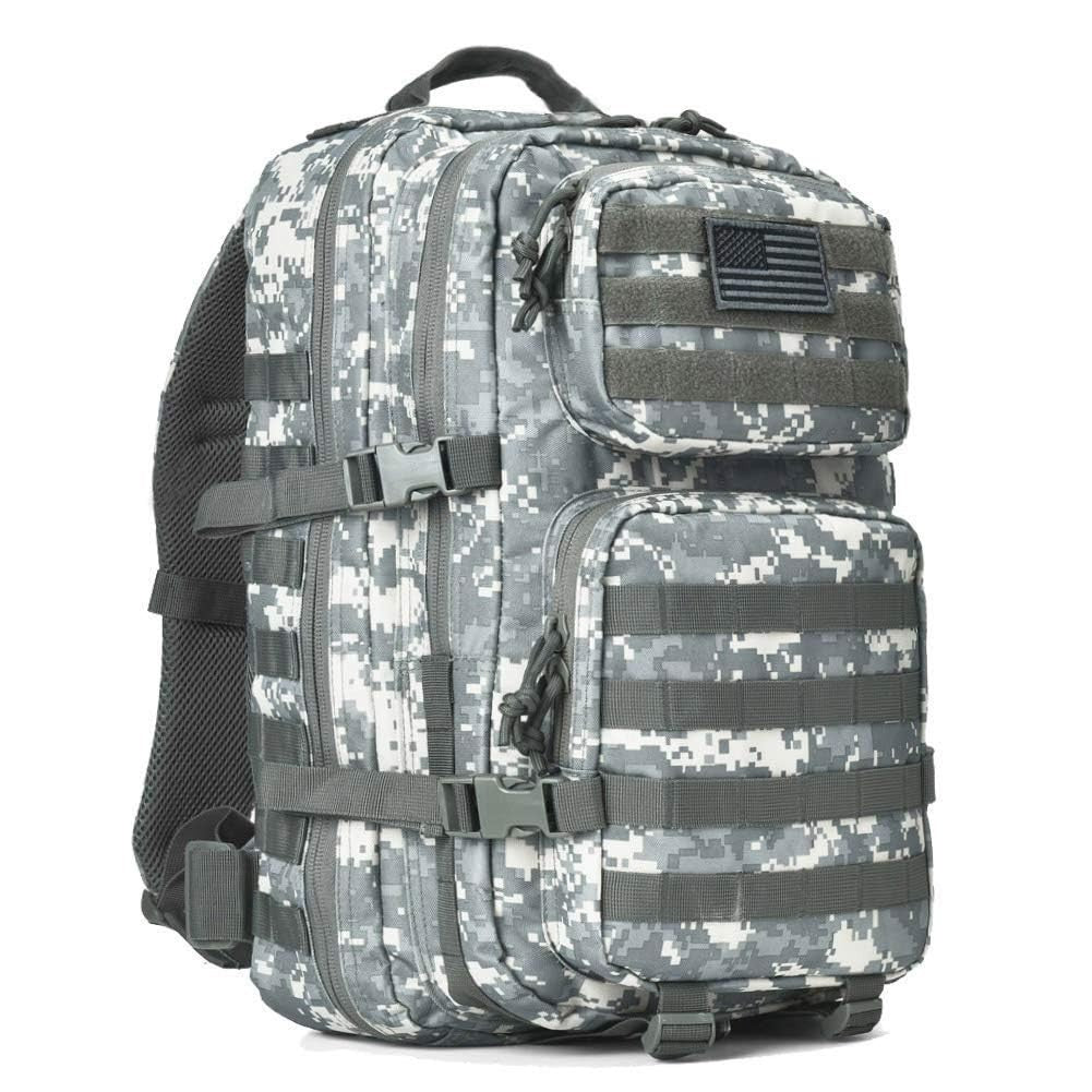 Large Military Tactical Backpack 3 Day Assault Pack Molle Gear ACU Camo1