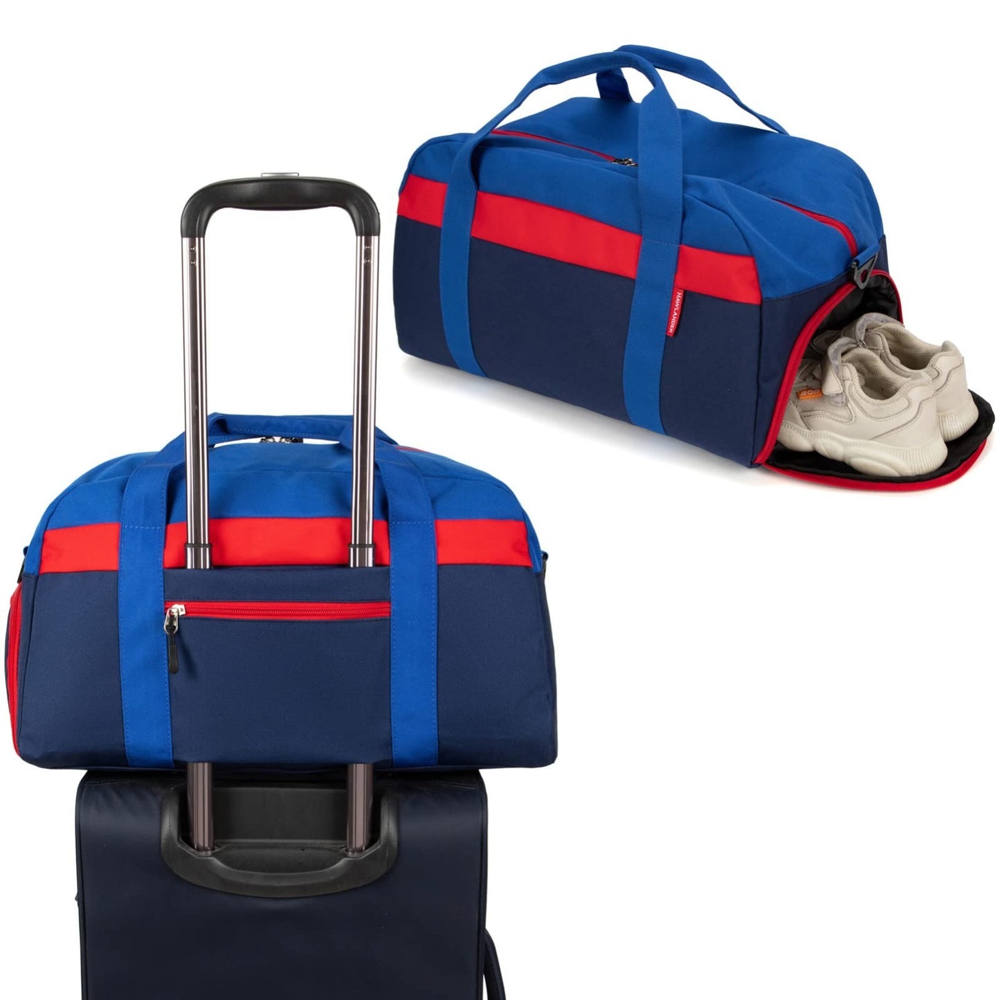 Kids 18" Duffle Bag - Navy Blue, Perfect for Weekend Trips, Sports & Travel4