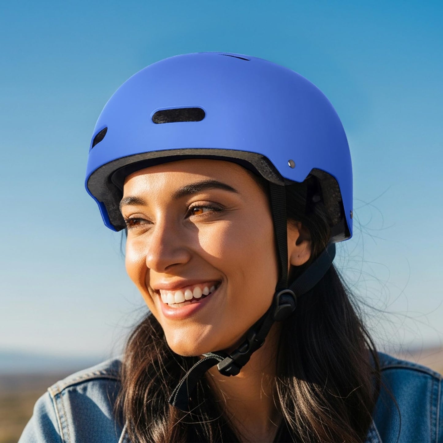 Multi-Sport Helmet for Skateboard, Bike, Scooter - Adjustable, Lightweight, Vent4