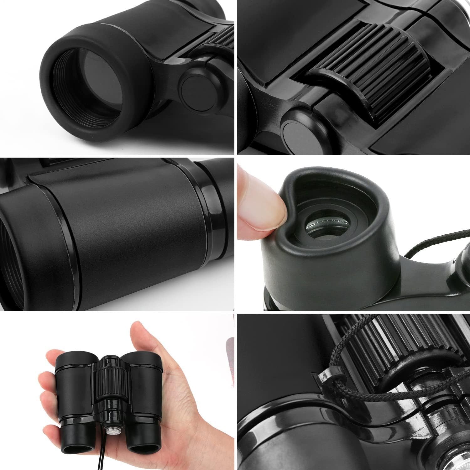 Kids Toy Binoculars Shockproof for Ages 3 12, Bird Watching, Hiking, Learning Gi2