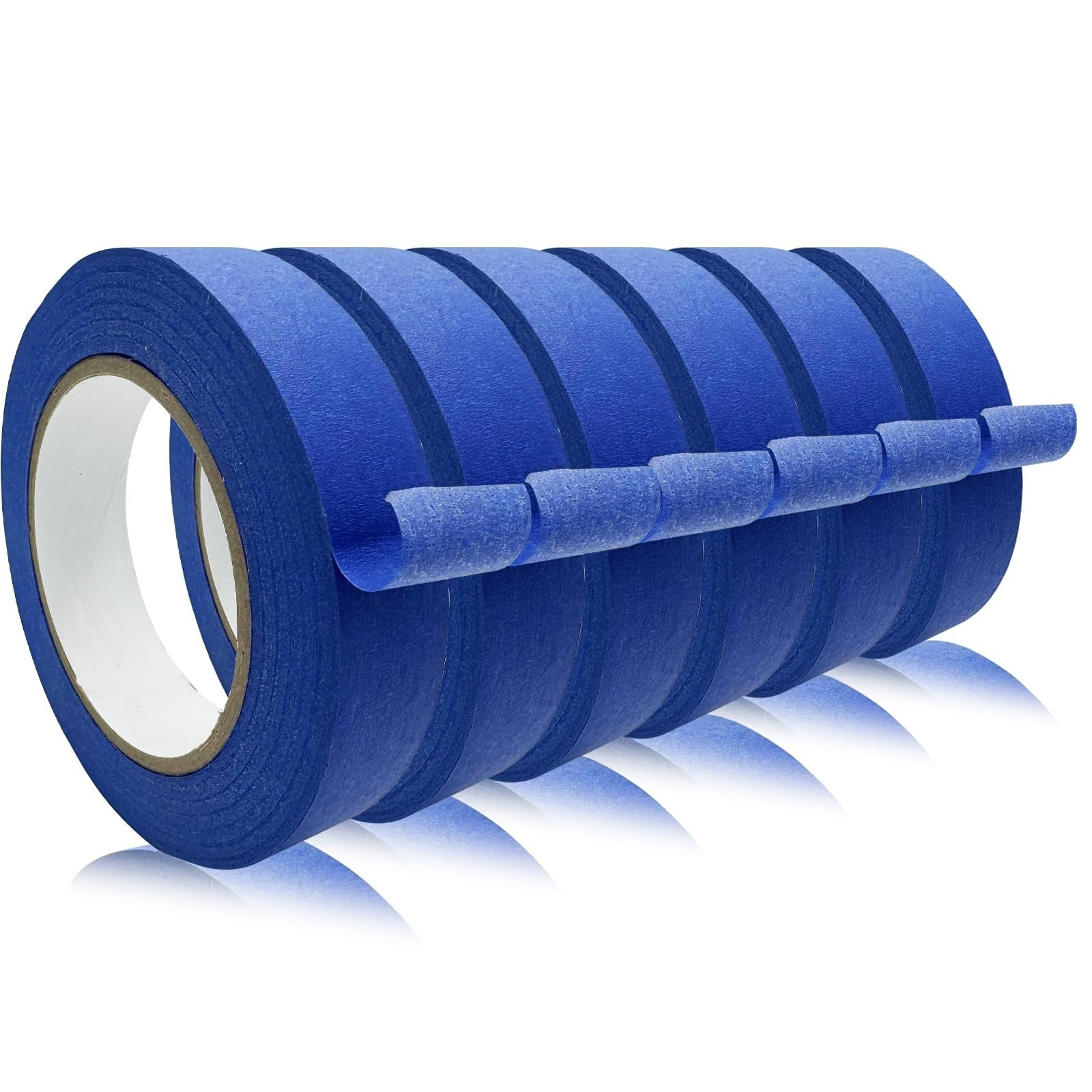 Multi Purpose Blue Masking Tape   Painters, Crafts, Labeling, 6 Rolls, 360.6 YDS1