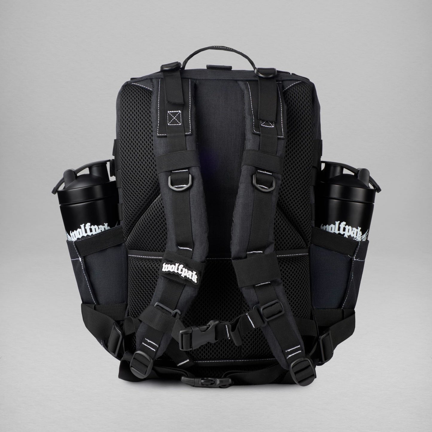 Durable 45L Waterproof Gym Backpack   1000D Oxford, MOLLE Webbing, Laptop Pocket7