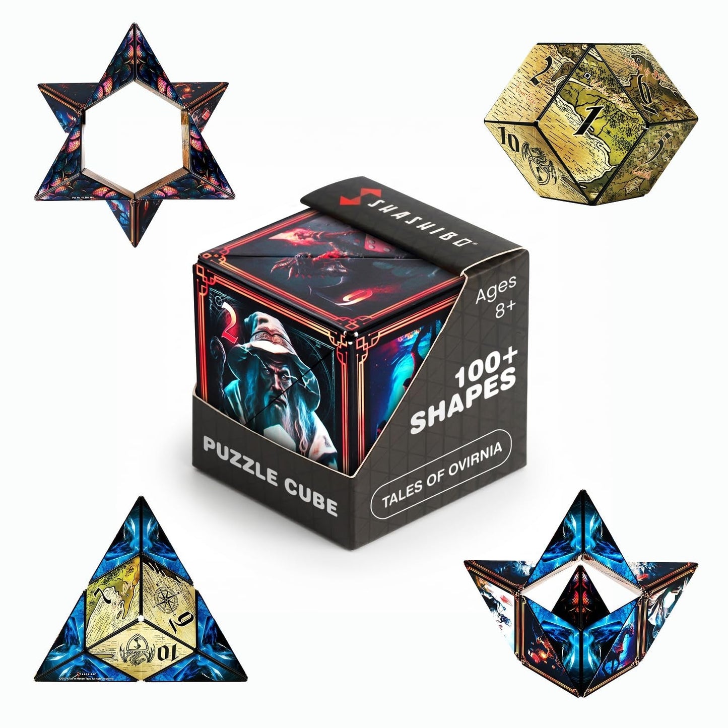 Magnetic Puzzle Cube   Sensory Fidget Toy for Stress Relief & Shape Shifting Fun1