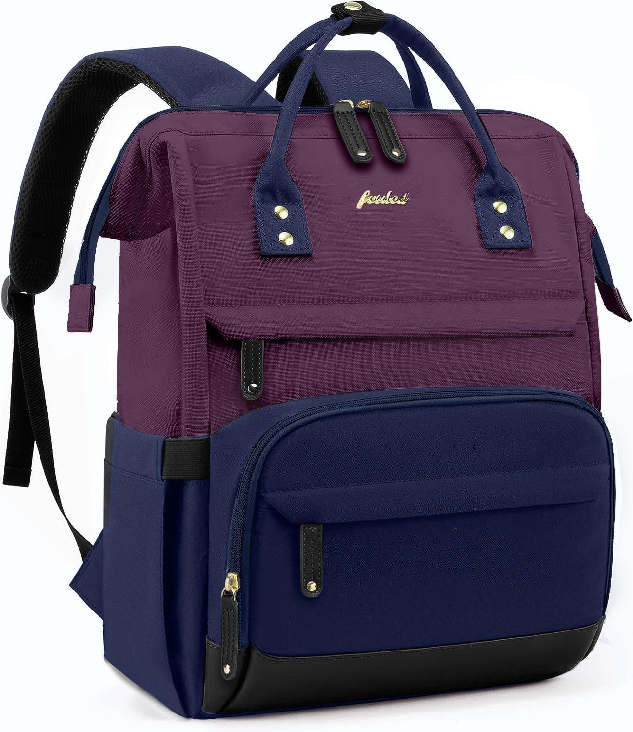 Stylish Laptop Backpack for Women   15.6" Large Capacity Travel Bag, College Boo1