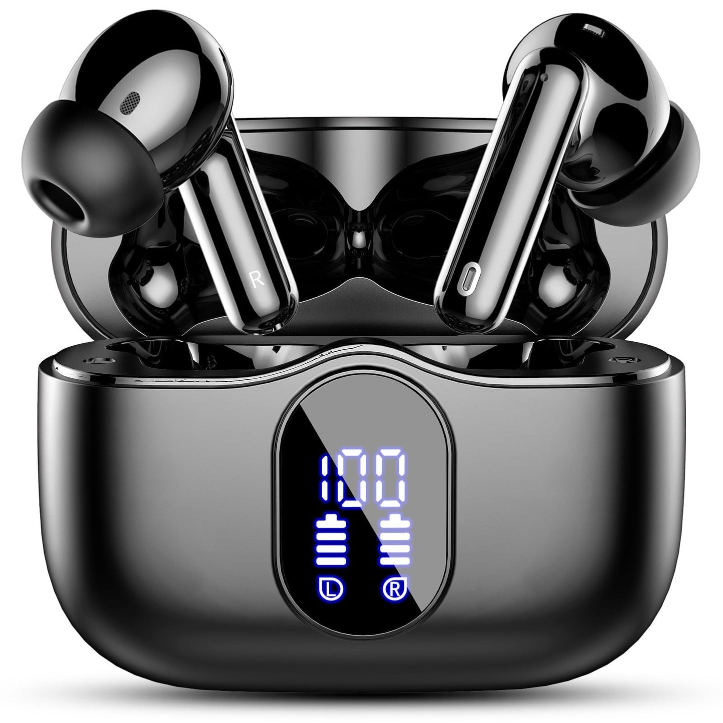 Wireless Earbuds Bluetooth 5.4, Noise Cancelling, 36H Playtime, IP7 Waterproof,1