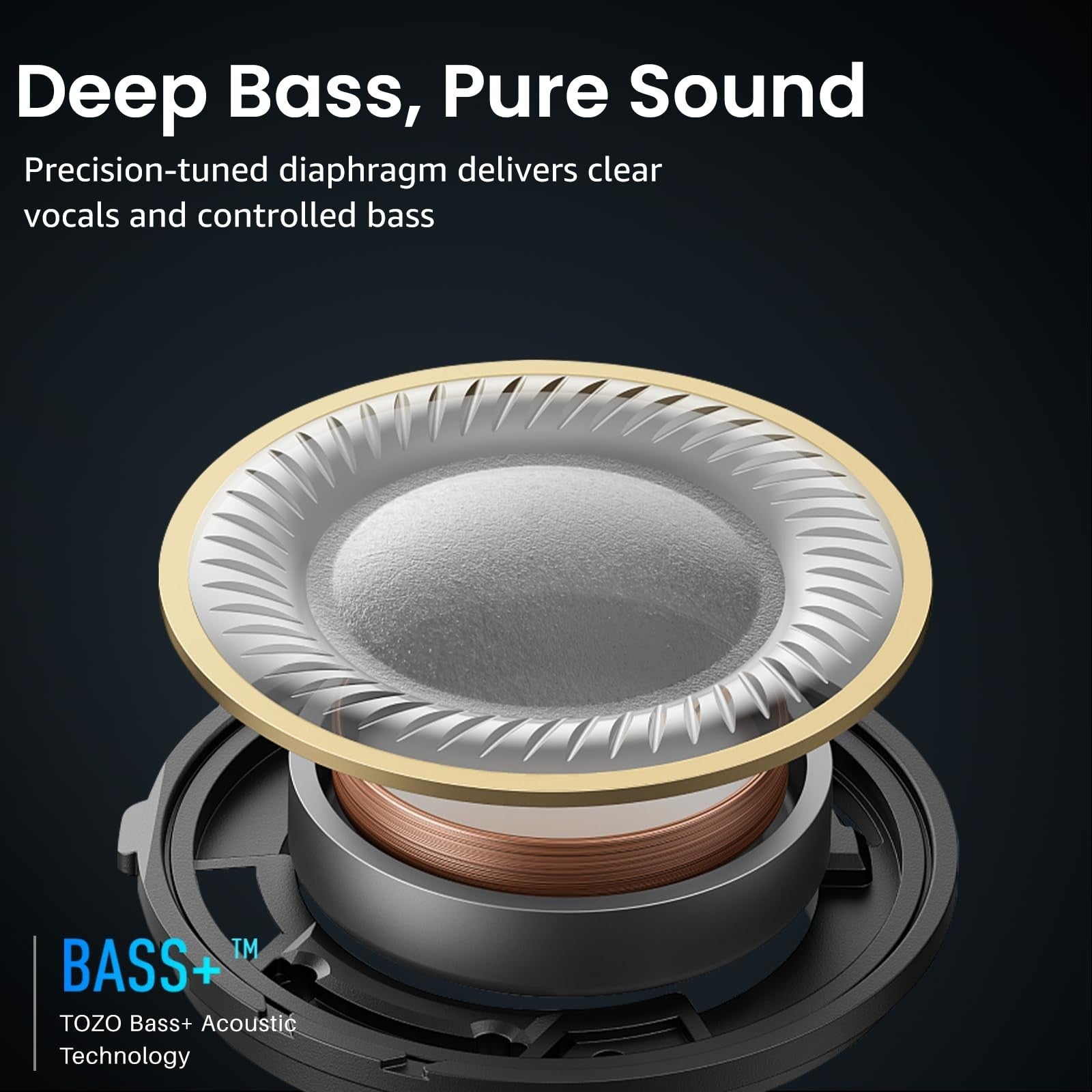 Wireless Earbuds Bluetooth 5.3, IPX5 Waterproof, AI Call Mics, Premium Sound, Ch3