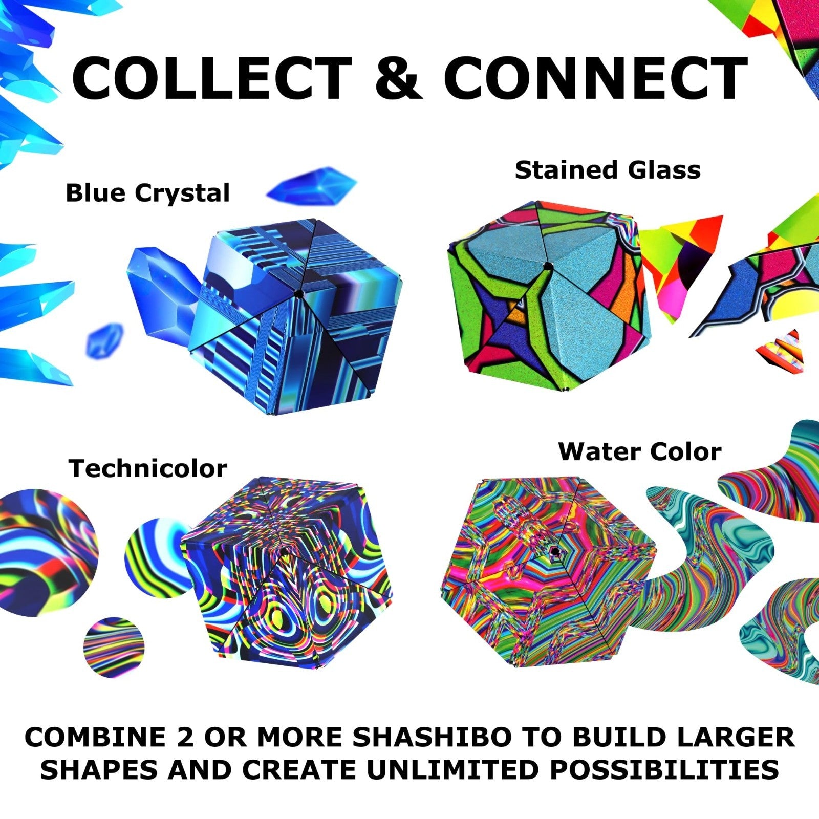 Magnetic Puzzle Cube   Sensory Fidget Toy for Stress Relief, 100+ Shapes, Fun fo6