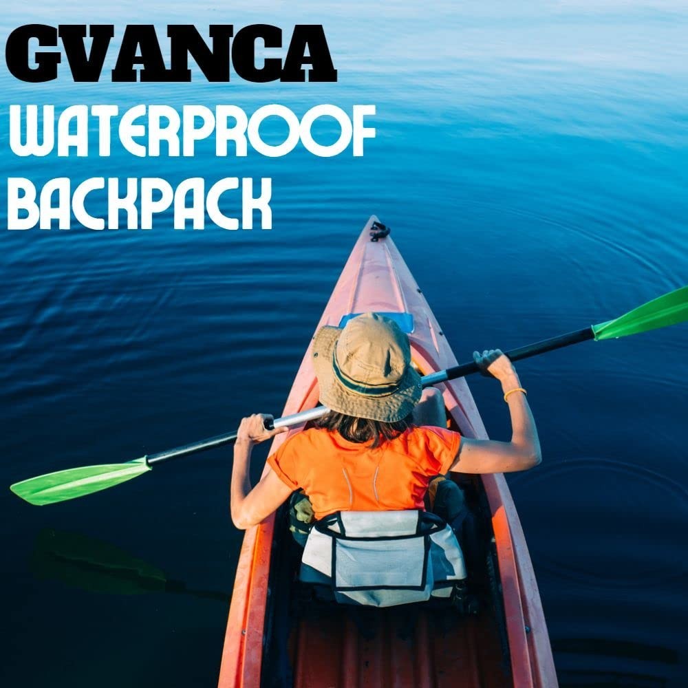 Waterproof 35L Roll Top Dry Backpack for Kayaking, Boating, Camping & Fishing4