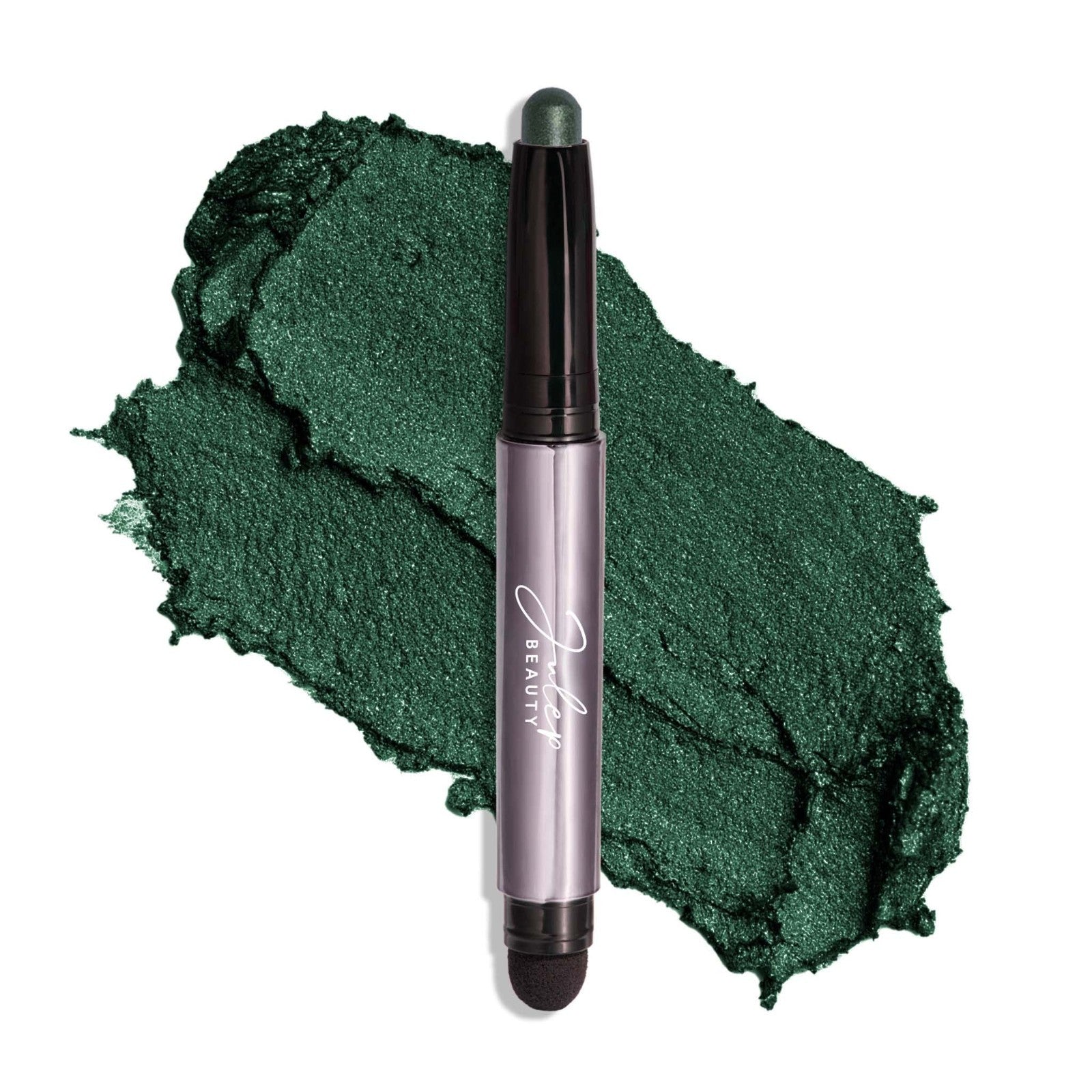 Crème-to-Powder Eyeshadow Stick - Evergreen Shimmer, Long-Lasting Color, Easy Ap1