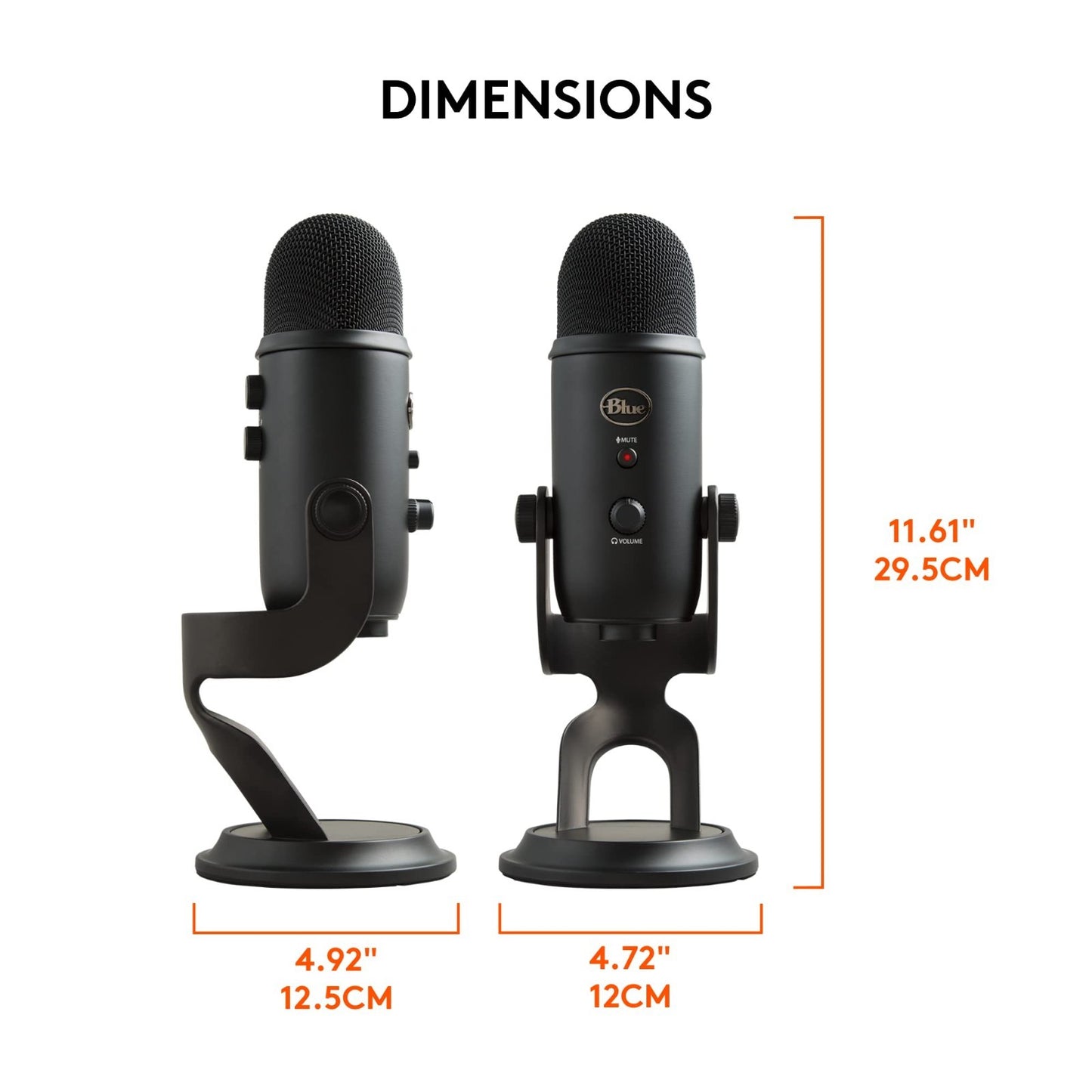 USB Microphone for PC, Mac, Gaming, Streaming, Podcasting - 4 Pickup Patterns, P11