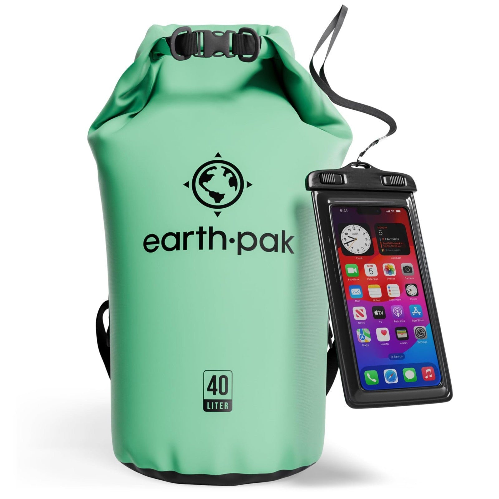 Waterproof Dry Bag Backpack   Roll Top Sack for Kayaking & Outdoor Gear with Pho1