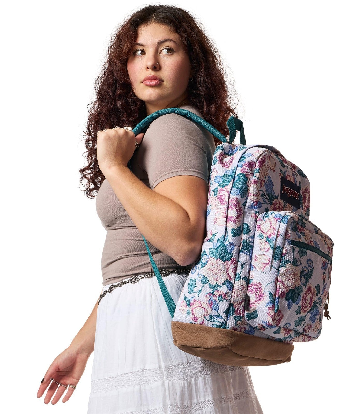 Durable Daypack Backpack with Padded 15" Laptop Sleeve & Water Bottle Pocket   R6