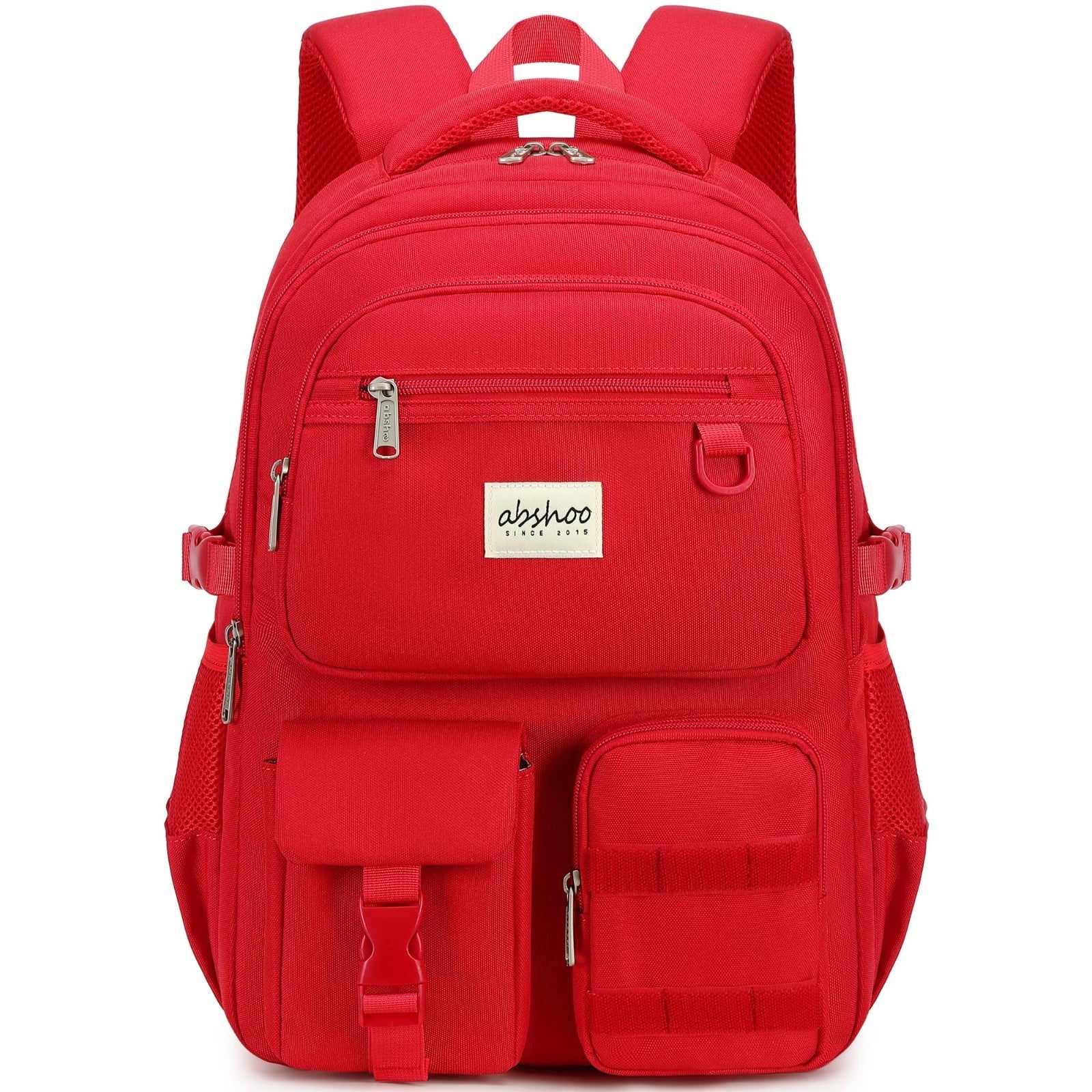 Large Heavy Duty Backpack for School, College, Travel   Multi Pocket Bookbag1