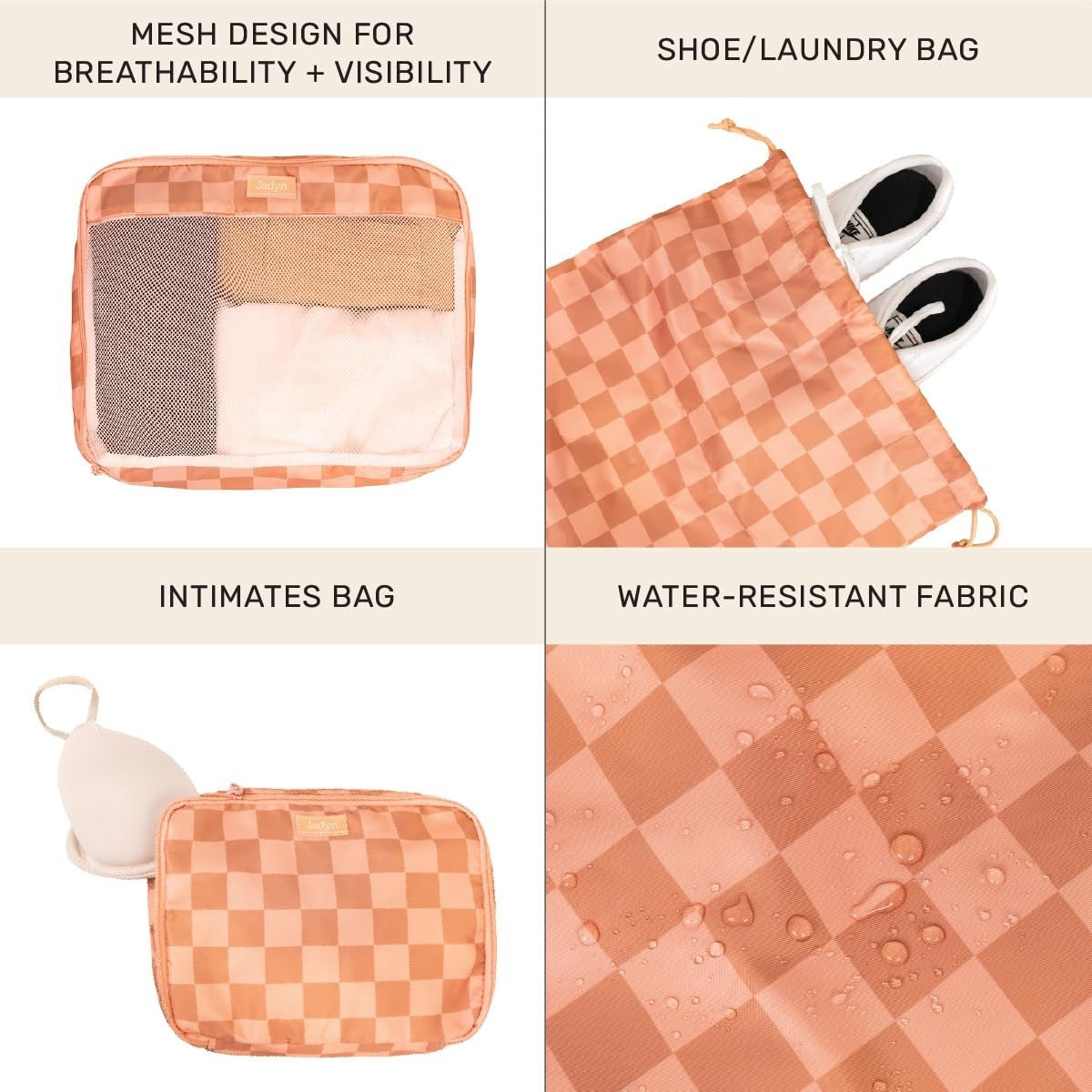 6-Piece Packing Cubes Set for Travel - Large Organizer for Suitcase & Luggage3