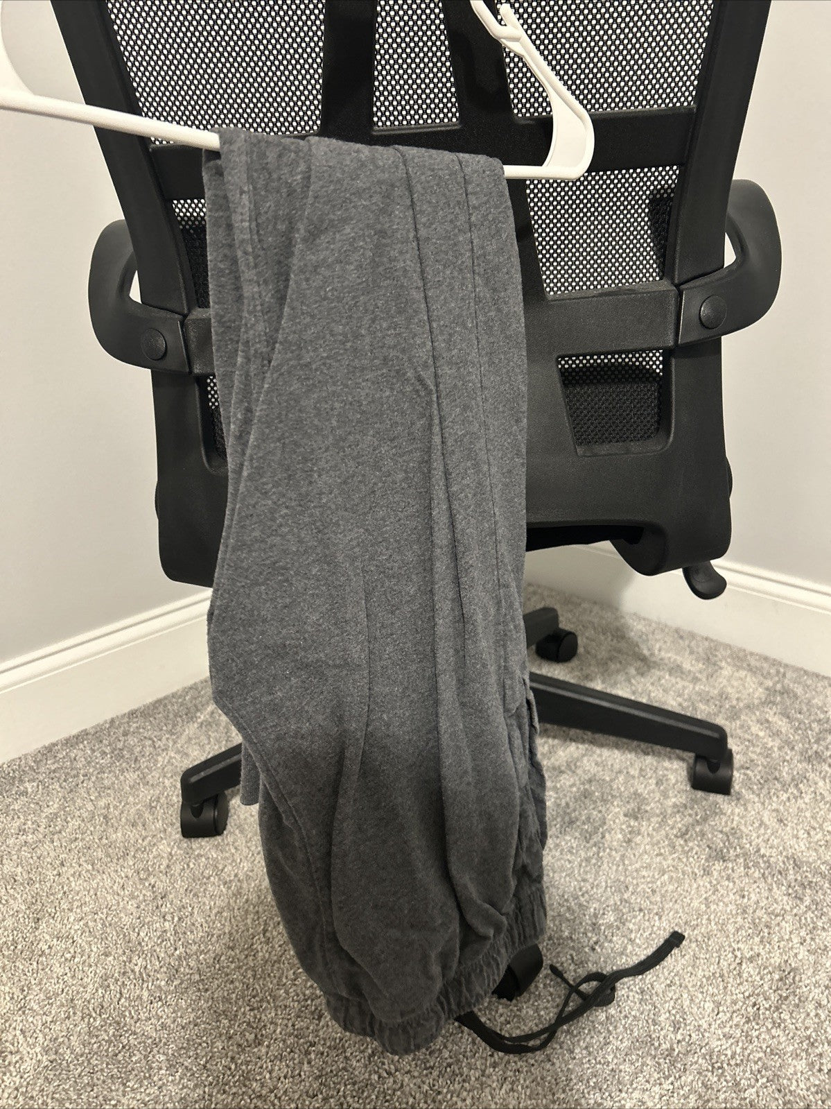 mens grey nike sweatpants medium0