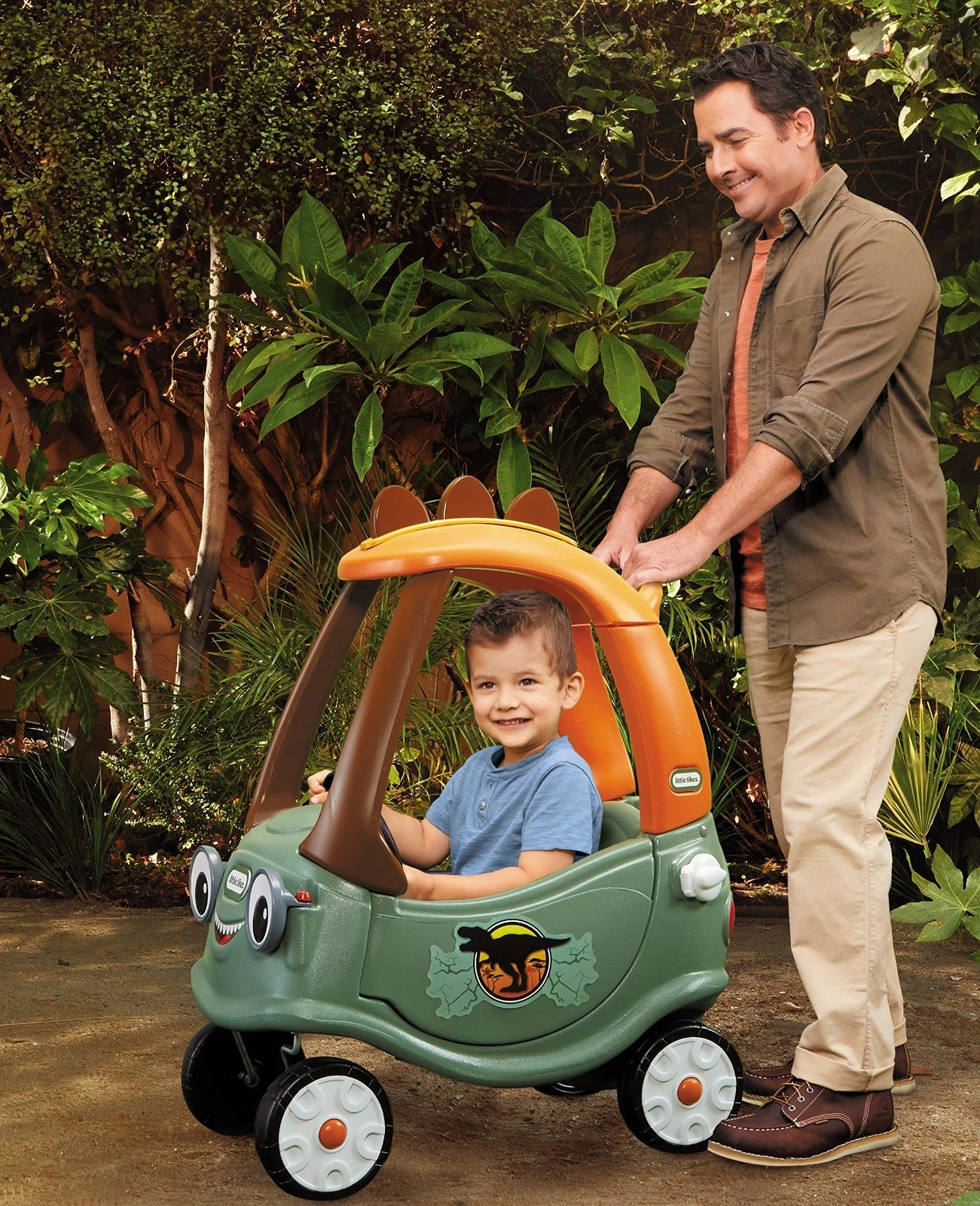 T-Rex Cozy Coupe Ride-On Toy for Kids – Fun Outdoor Vehicle, Ages 1-52