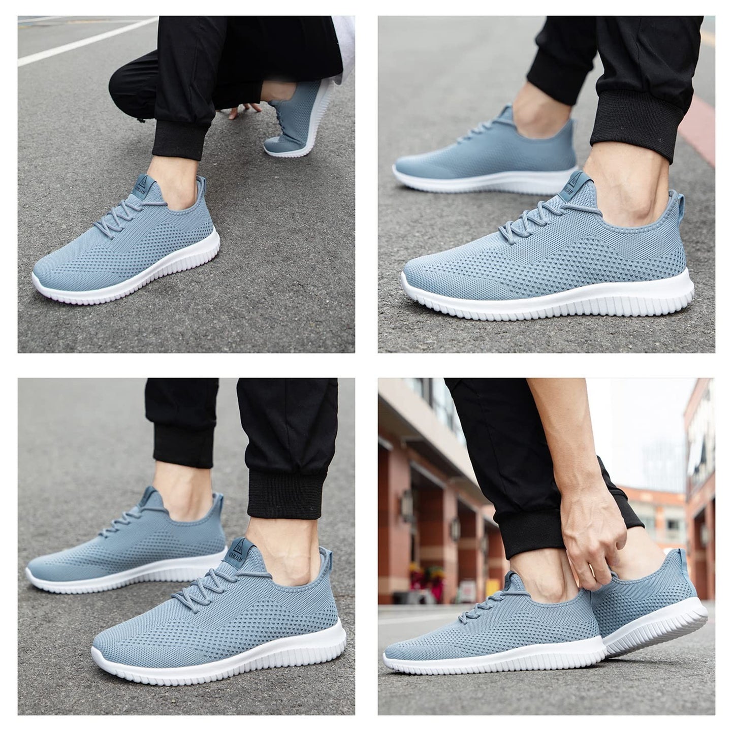 Lightweight Breathable Men's Running Shoes - Non-Slip Athletic Sneakers for Spor7