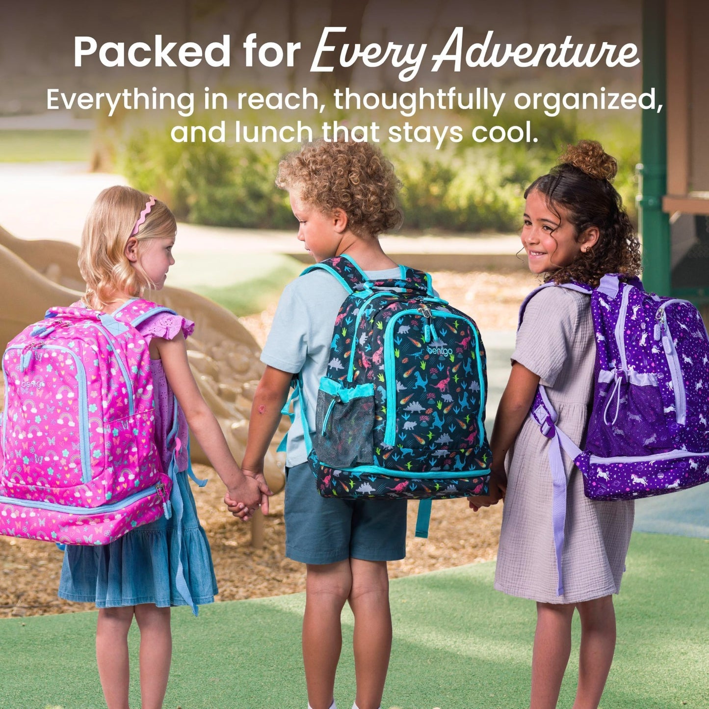 Kids 2 in 1 Backpack & Insulated Lunch Bag Set with Padded Straps for School4