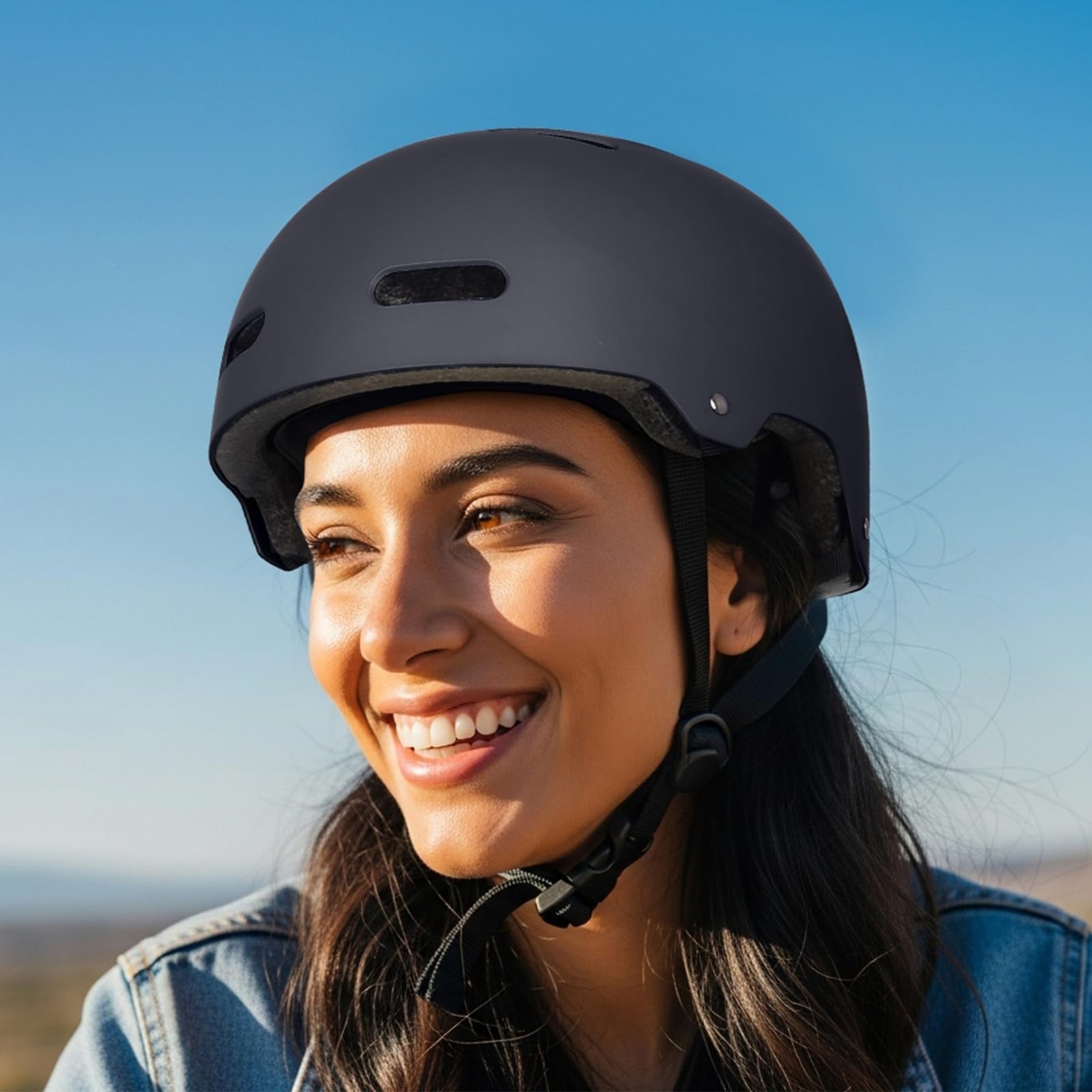 Multi-Sport Helmet for Skateboarding, Biking, Scooter | Adjustable, Lightweight,4