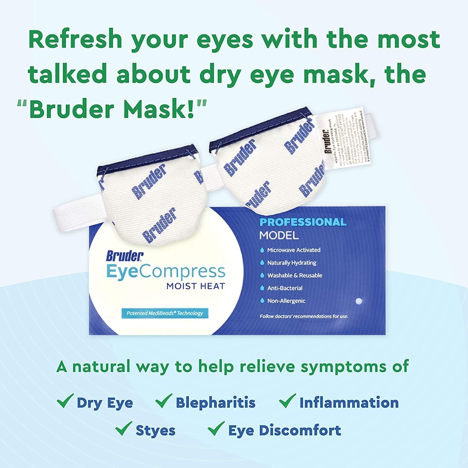 Moist Heat Eye Compress | Microwave Activated Relief for Dry Eye & Irritation4