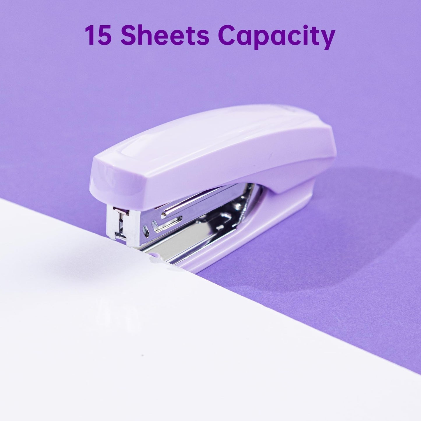Purple Desk Accessory Organizer Kit   Deli Office Supplies Set for Home & Work5