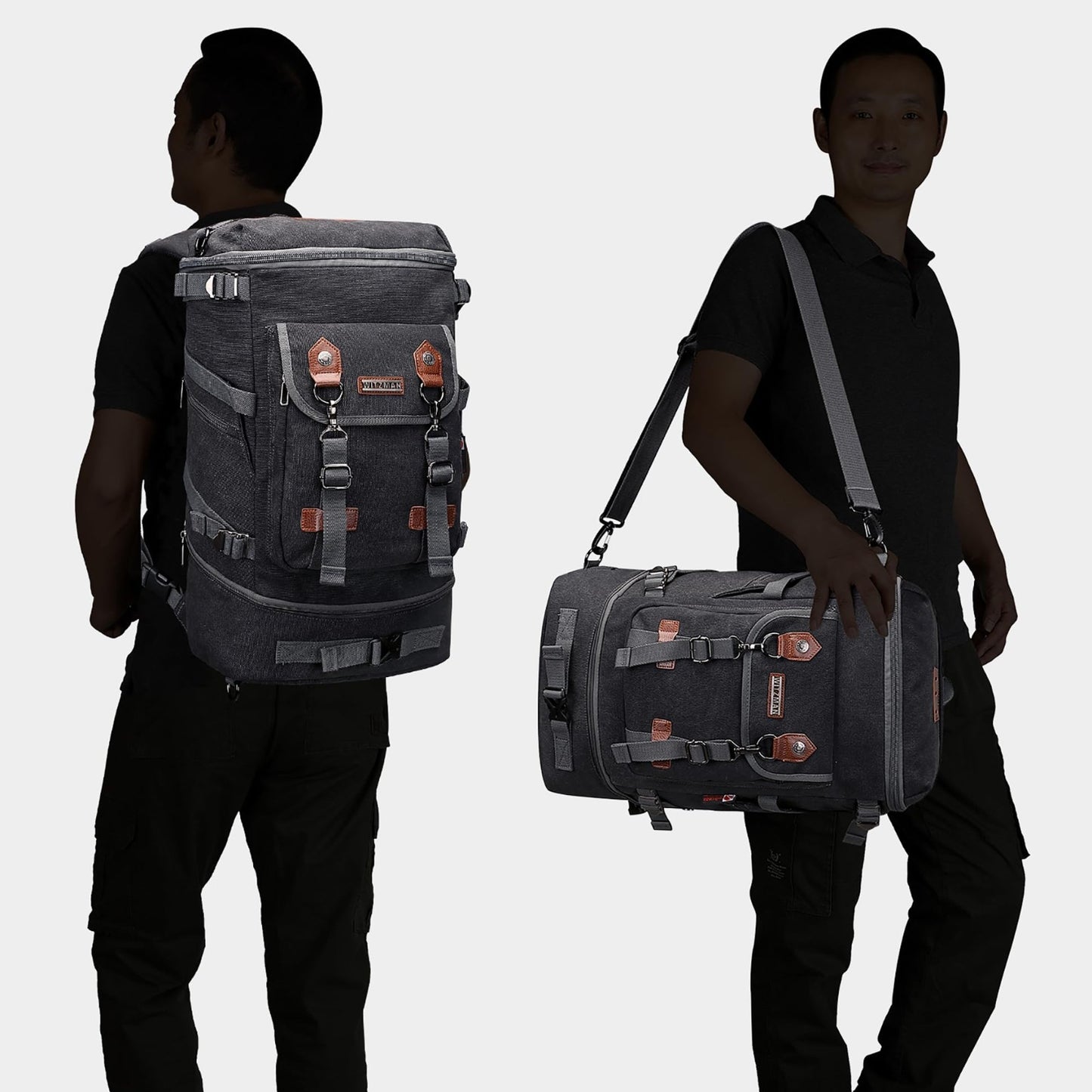 Travel Backpack for Men & Women, Carry On Airline Approved, Lightweight & Durabl2