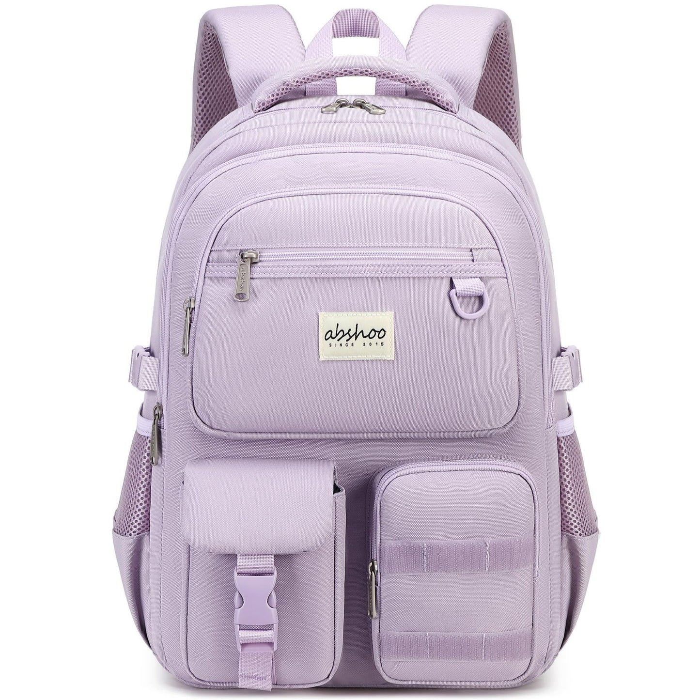 Large Heavy Duty Backpack for School, College, Travel   Multi Pocket Bookbag1