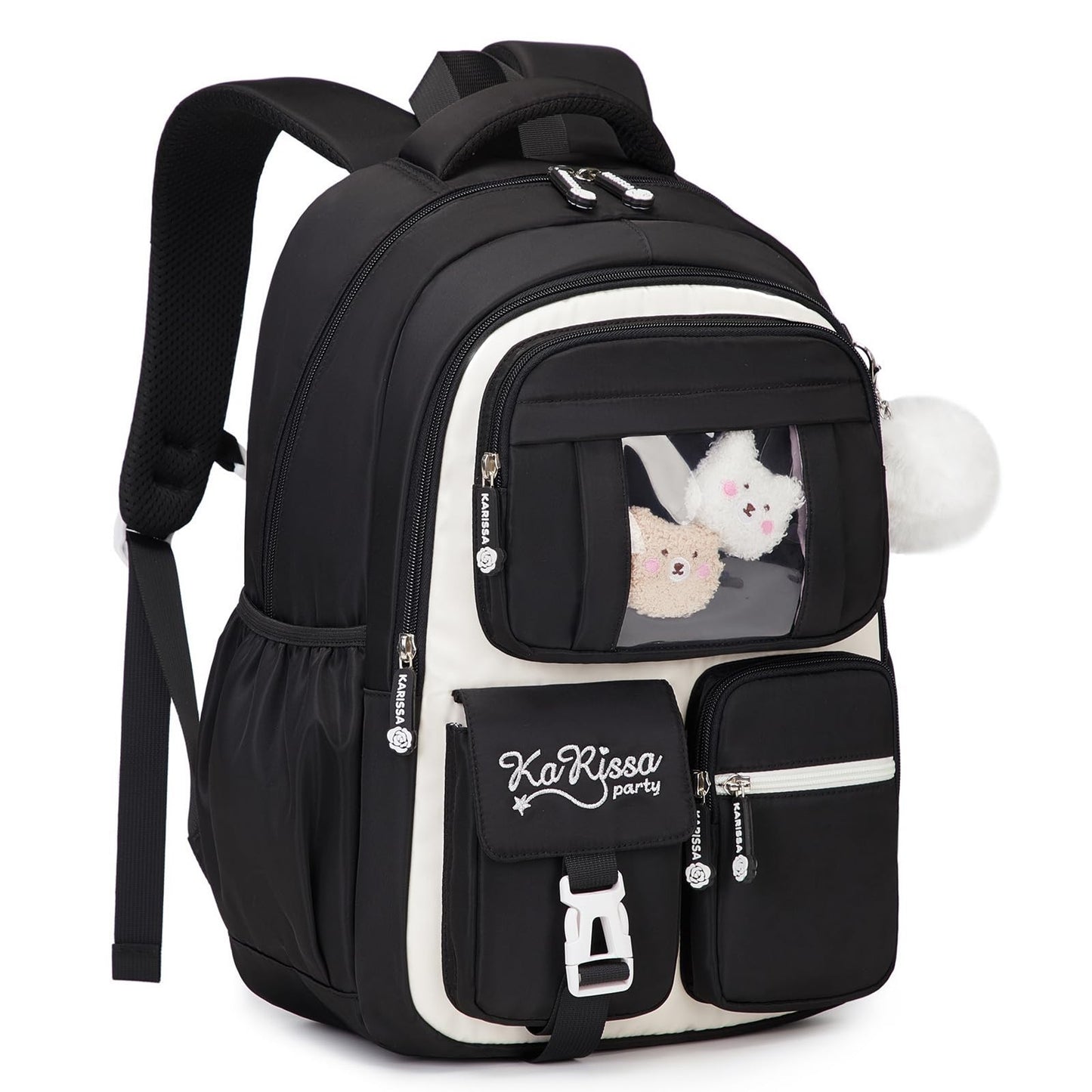 Kawaii Girls Backpack - Stylish School Bag for Middle & Elementary Students - Bl7
