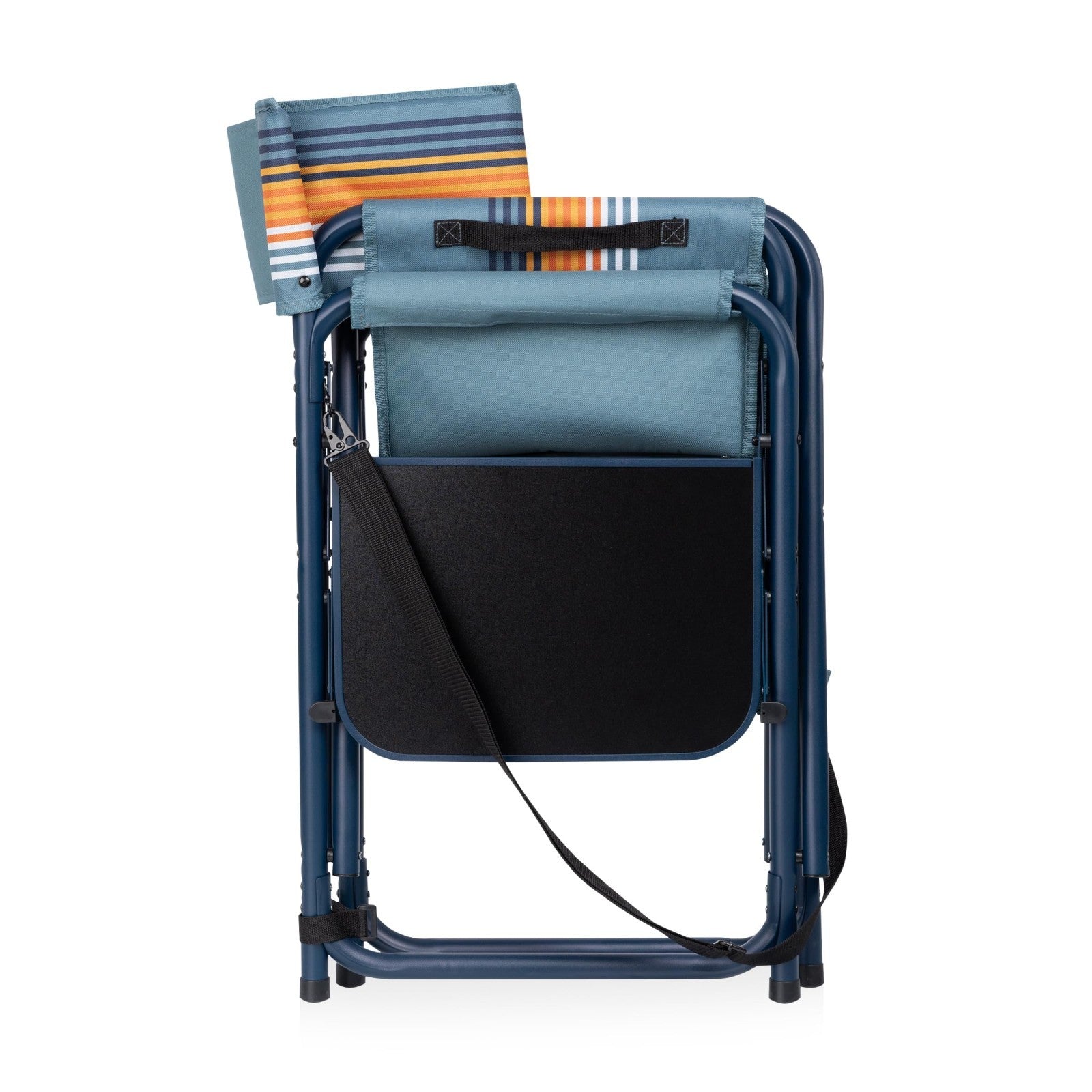 Lightweight Folding Camping Chair with Side Table & Armrest Caddy - Portable Out8