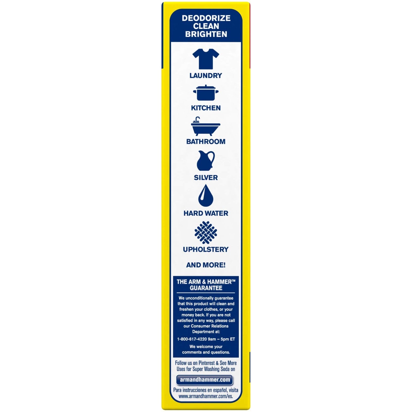 Super Washing Soda for Laundry, Stain Remover, Odor Eliminator, 3 lb Box15