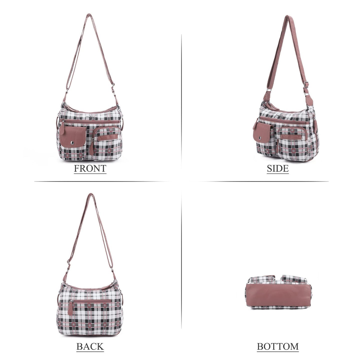Stylish Crossbody Bags for Women   Medium Faux Leather Shoulder Handbags & Purse4