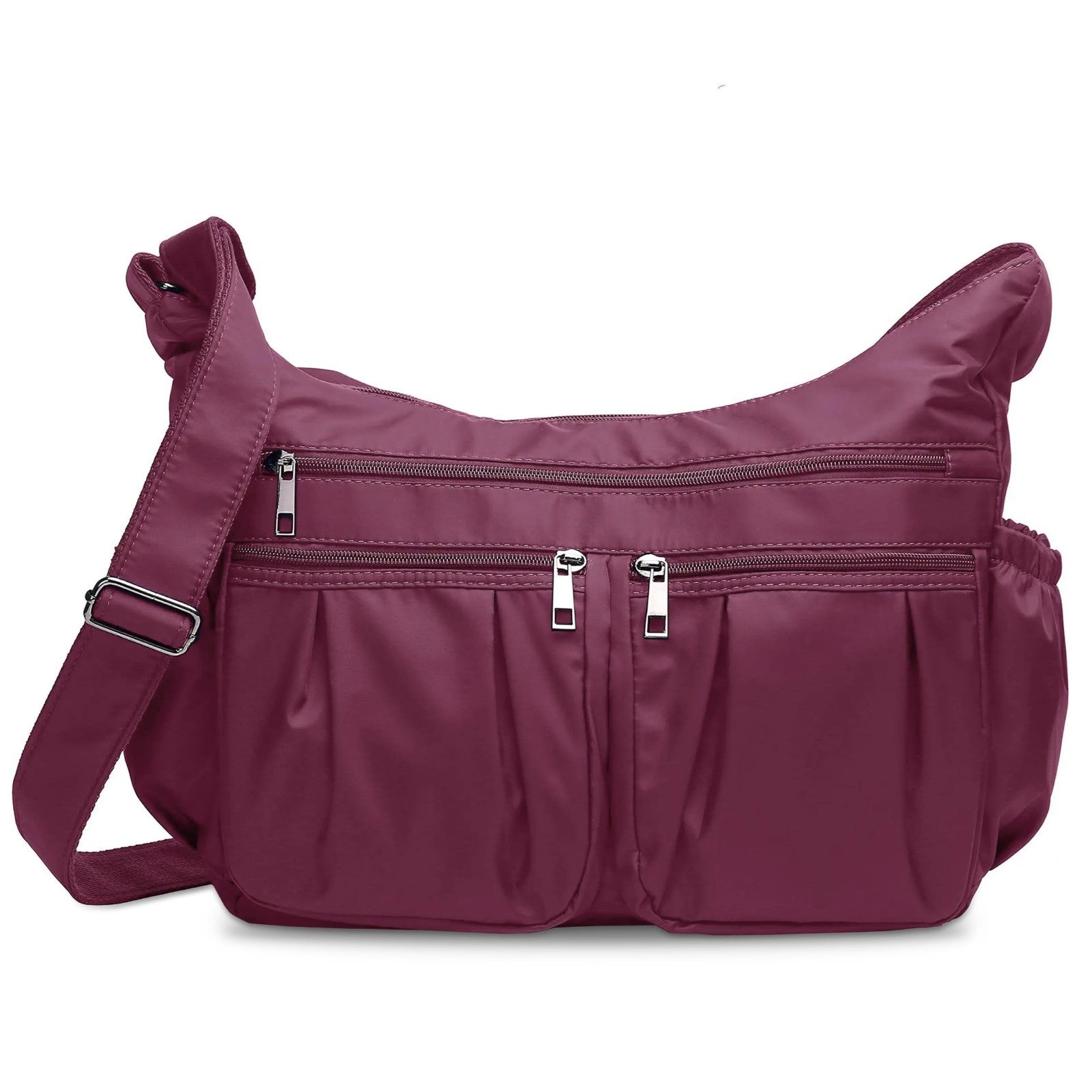 Lightweight Waterproof Nylon Crossbody Purse for Women - Travel Handbag & Pocket1