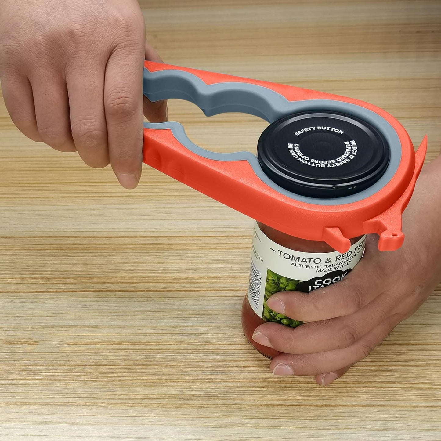 Adjustable Jar & Bottle Opener for Seniors with Arthritis | Easy Grip Lid Tool f2