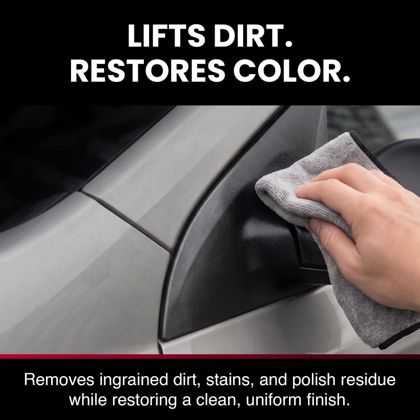 Silicone-Free Plastic Trim Restorer - Faded Color Renewal, 500ml, 2-Pack5