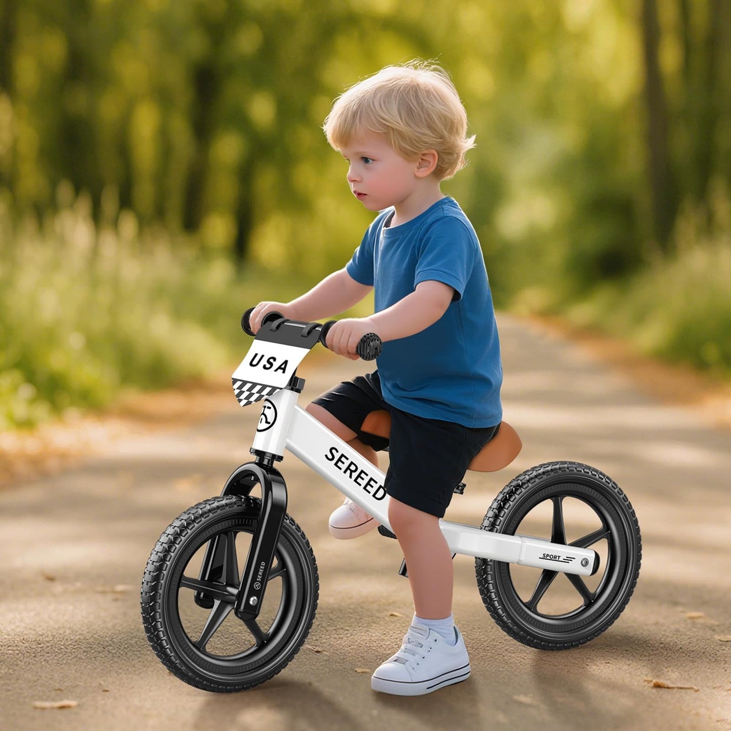 No Pedal Toddler Balance Bike for Ages 2 5, Adjustable Height, Gift for Boys & G8
