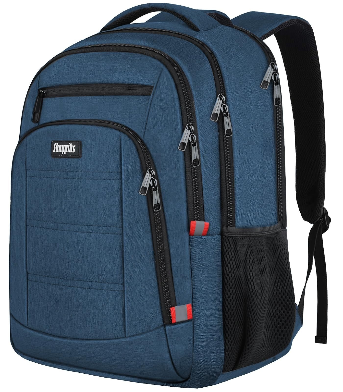 Travel Laptop Backpack 17.3 Inch, Water Resistant Anti Theft Daypack for Work, B1